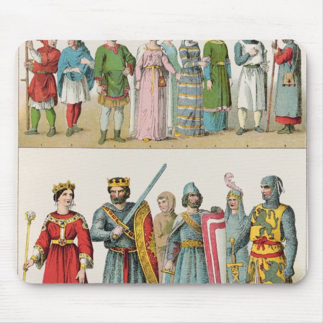 French Dress Mouse Pad (Front)