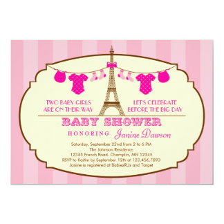 French Baby Shower Invitations 10