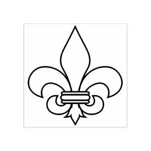 french emblem art stamp