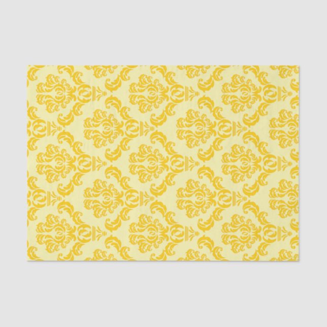 French Empire Damask Pattern #3 Tissue Paper (Front)