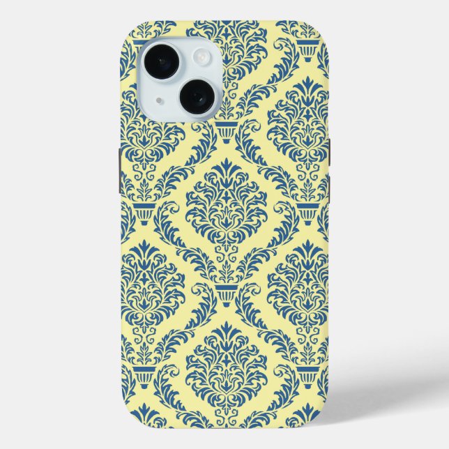 French Empire Damask Pattern #6 Case-Mate iPhone Case (Back)