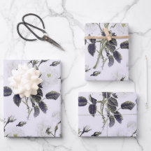 French Engraved Floral Toile-Grey, Pink, Blue