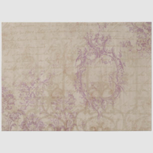 French Ephemera Tissue Paper