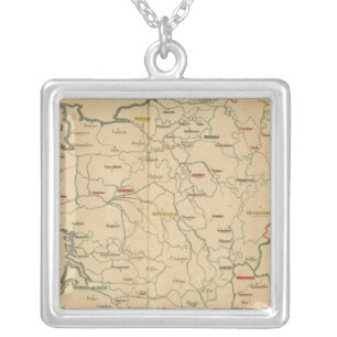 French Establishments Silver Plated Necklace