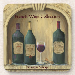 French Estate Wine Collection Coaster