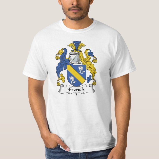 French Family Crest T-Shirt (Front)
