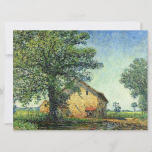 French Farm at La Petite Mare (by Francis Picabia) Card