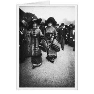 French fashion vintage cards