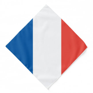 French Flag, Adult/Large Bandana