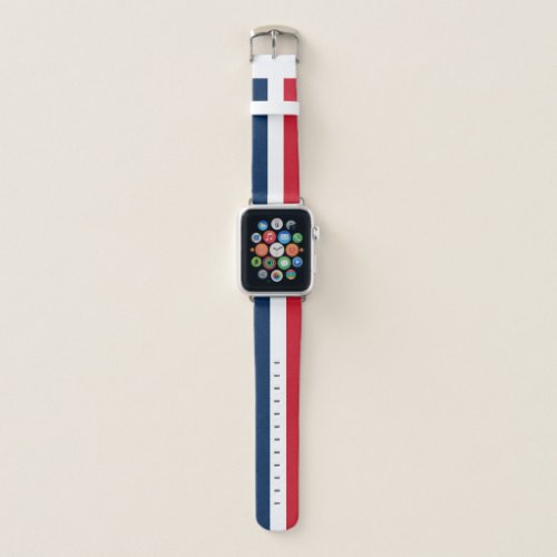 French Flag Apple Watch Band