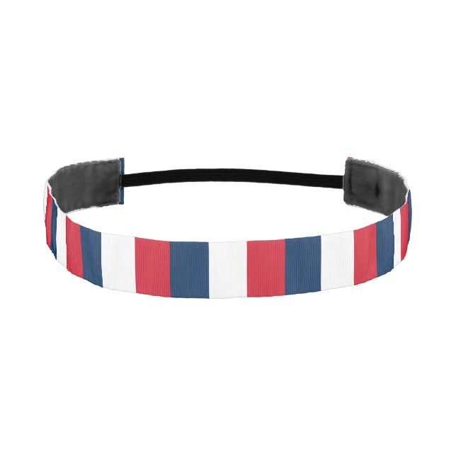 French Flag Athletic Headband (Front)