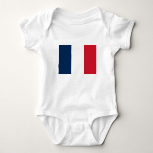 French Flag Baby Bodysuit