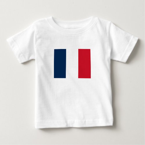 French Flag Baby T_Shirt