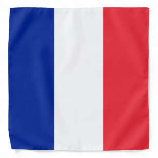 French flag bandanas