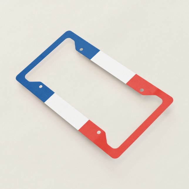 French Flag Bastille Day License Plate Frame (3/4)