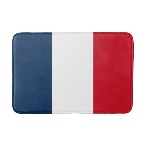 French Flag Bath Mat