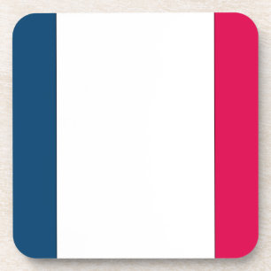 French Flag Beverage Coaster