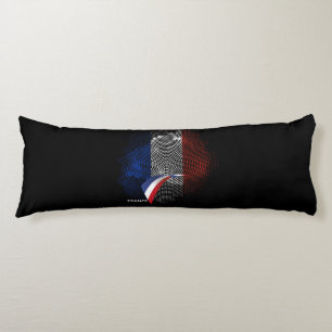 French flag body pillow