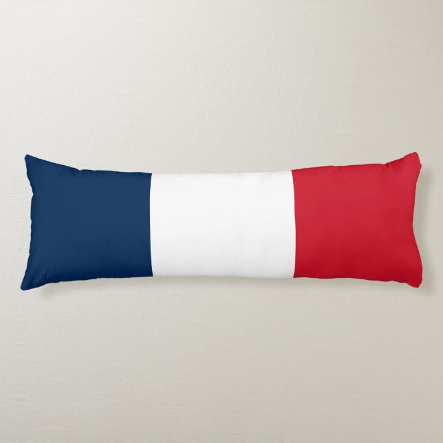 French Flag Body Pillow (Front)