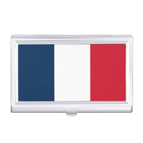 French Flag Business Card Case