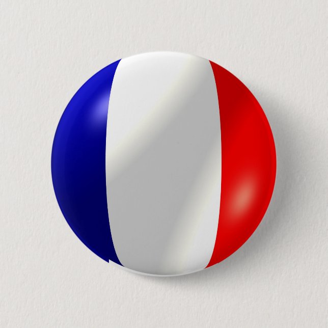 French Flag Button (Front)