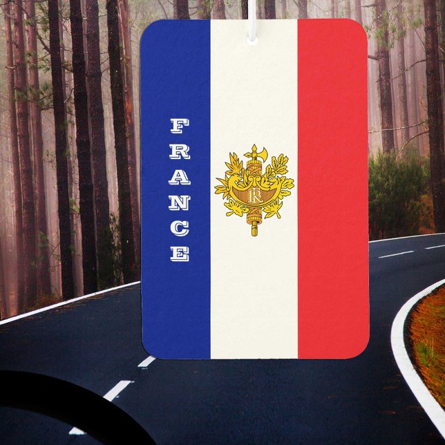 French Flag Car Air Freshener, France Air Freshener (Creator Uploaded)