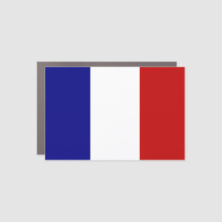 French Flag Car Magnet