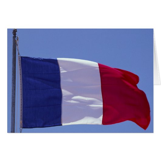 French flag cards (Front Horizontal)