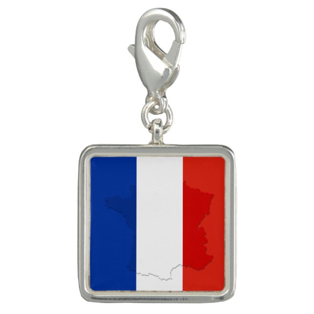 French flag charm (Front)