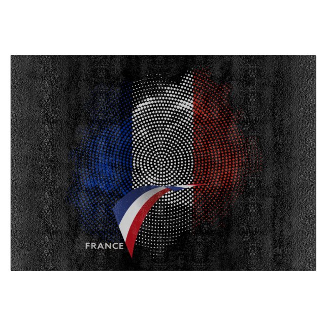 French flag cutting board (Front)