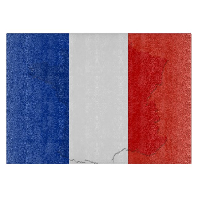 French flag cutting board (Front)