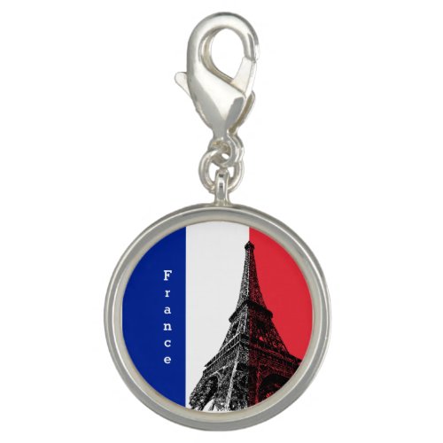 French flag  Eiffel Tower _ France sports fans Charm