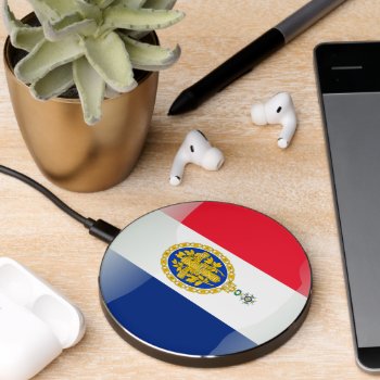 French Flag-emblem Wireless Charger by Pir1900 at Zazzle