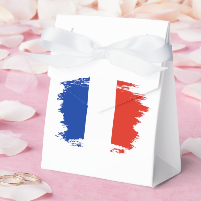 French flag favor boxes (Wedding)