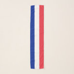 French Flag & France fashion / sports Tricolor Scarf<br><div class="desc">Scarf: France & French flag "Tricolor" fashion pattern - love my country,  travel,  holiday,  patriots / sports fans</div>