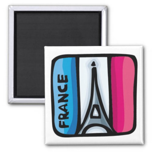 French Flag _ France Magnet