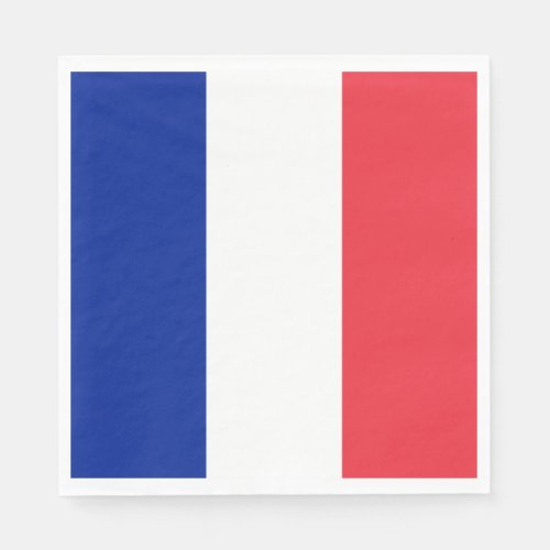 French Flag France Napkins