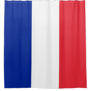 French Flag (France) Shower Curtain