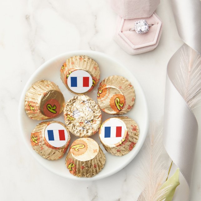 French Flag France Theme Party  Reese's Peanut Butter Cups (Wedding)