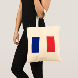 French Flag (France) Tote Bag