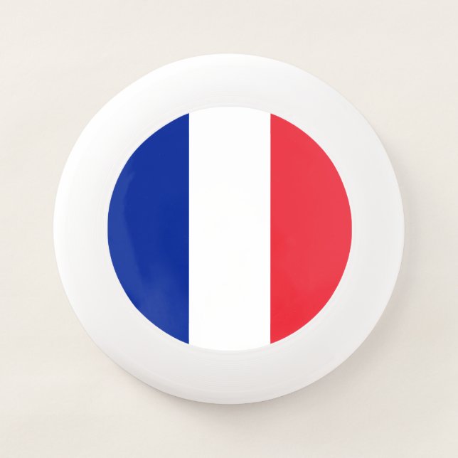 French Flag (France) Wham-O Frisbee (Front)