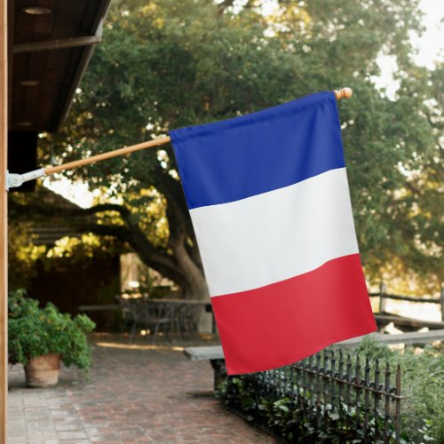 French Flag  French country House flag  France