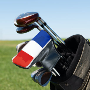 French flag golf head cover