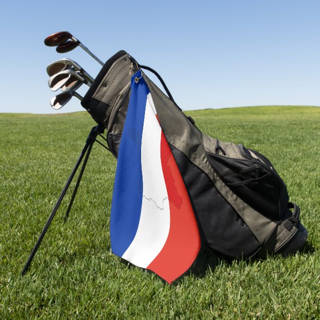 French flag golf towel (Green)