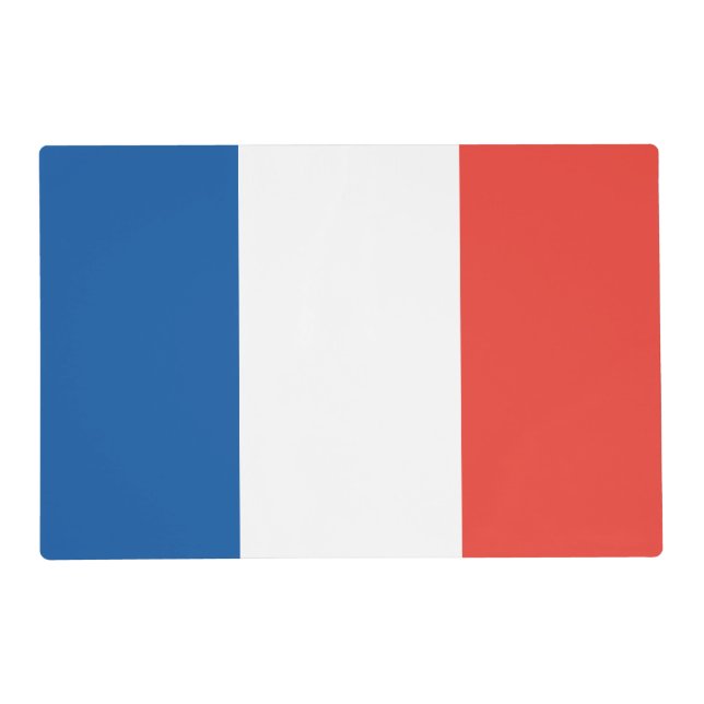 French Flag Happy Bastille Day Placemat (Front)