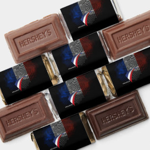 French flag hershey's miniatures