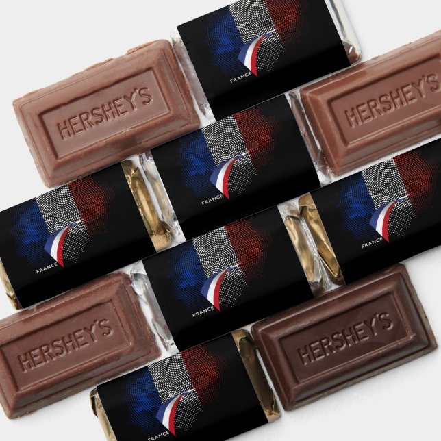 French flag hershey's miniatures (Assorted)