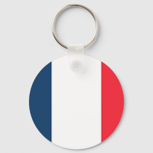 French Flag Keychain