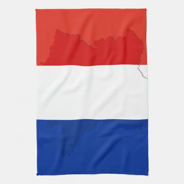 French flag kitchen towel (Vertical)