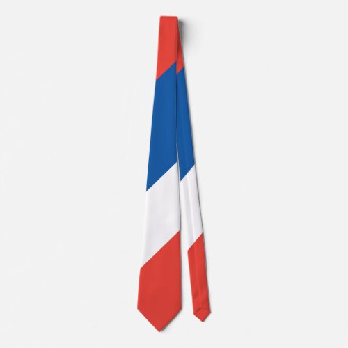 French Flag Le Tricolore 14 Juillet Neck Tie